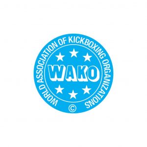 WAKO Kickboxing Logo Kickboxkarate Martial Arts in Dorking Brockham and Beare Green